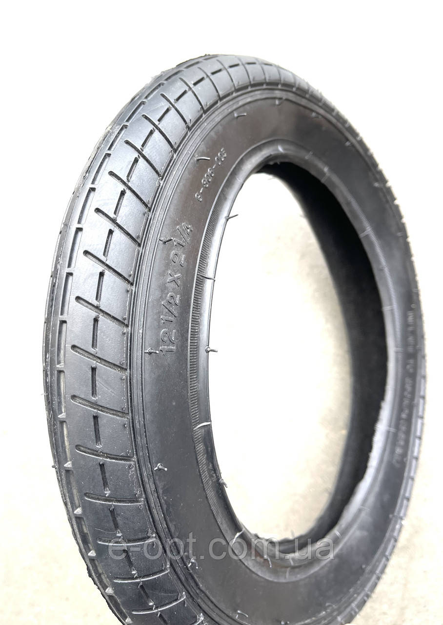 Покрышка 12 1/2×21/4 (57-203). Шина 57-203 для коляски. Резина 12 1/2х2 1/4