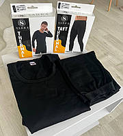 Класична термобілизна прилеглого силуету для чоловіків і жінок унісекс, універсальний термокостюм, олива