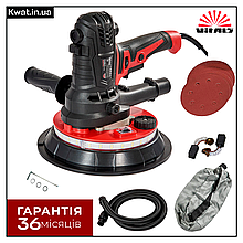 Машина шліфувальна для стін 900 Вт Vitals Master SK 1890HP led 1400 - 2700 об хв Диск 185 мм
