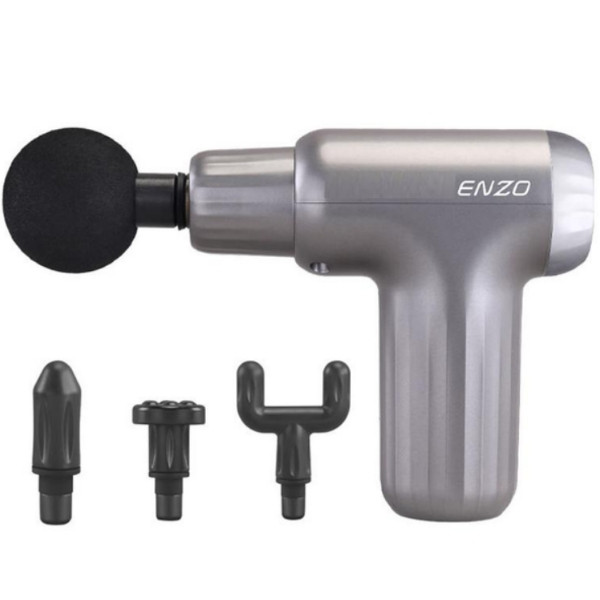 Масажний пістолет Physic Massage Gun ENZO EN-4802 Сірий