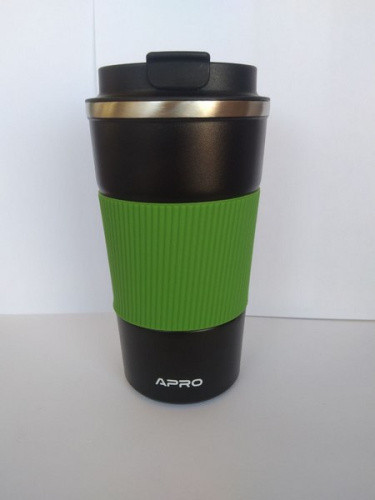 Термокухоль із зеленим манжетом APRO, фото 1