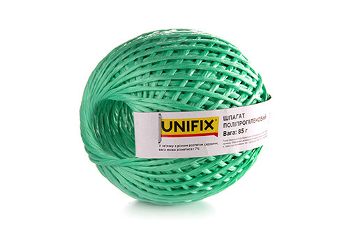 Шпагат поліпропіленовий 85 г клубок UNIFIX, фото 1