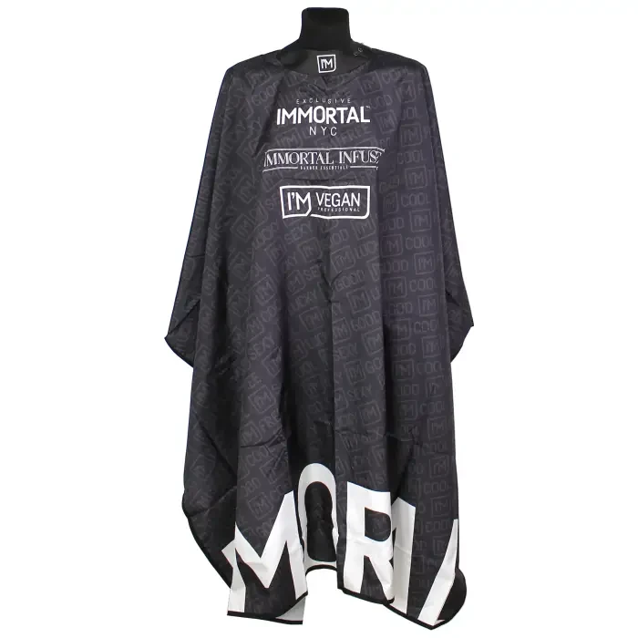 Пеньюар перукарський Neocape Immortal PR-03 чорний, фото 1
