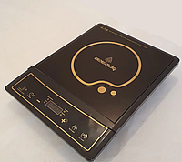 Кухонная индукционная электроплита настольная бытовая одноконфорочная дачная электроплиты одноконфорочне 2000W