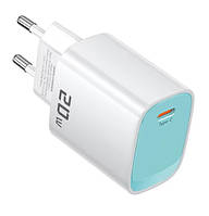 Мережевий зарядний пристрій Toocki USB C PD 20w, 1 Type-C TCT20-04EU