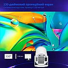 Проектор XON SmartView X-Core 1280x720P, 4K, Wi-Fi, Android, 5200Lm (XVPA1207AW 1714) Білий, фото 10