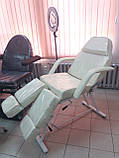 Кушетка педикюрна стаціонарна CH-240 CREAM, фото 3