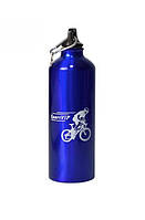 Фляга велосипедна алюмінієва синя SportVip 750мл