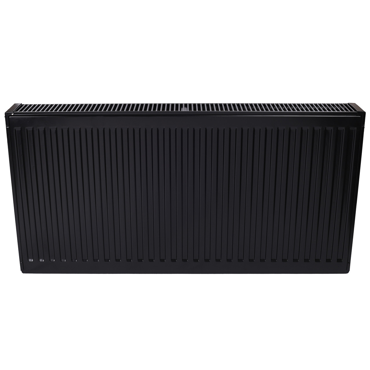 Чорний сталевий радіатор Warm Well (тип 22) 500*2000 мм з підк. низ, фото 1