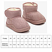Дитячі зимові черевики для малюків 20р рожеві, фото 2