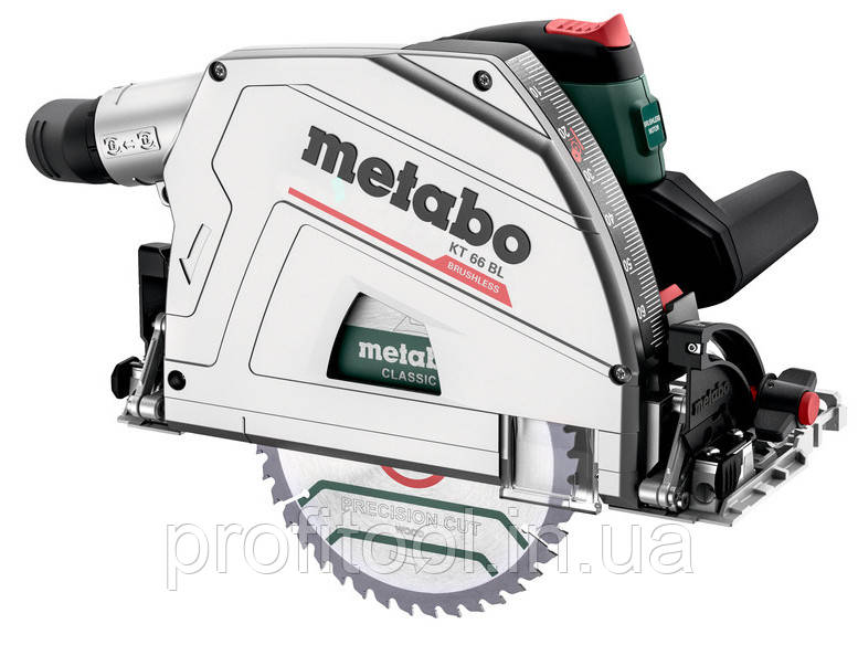 Пила дискова заглибна безщіткова METABO - KT 66 BL (601166500)