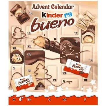 Адвент Календар Kinder Bueno Advent Calendar 167g
