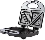 Сендвічниця Adler AD 3015 (850 Вт, антипригарне покриття, індикатор нагріву), фото 3