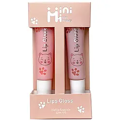 Набір блисків для губ Lips Gloss MiniMi 2шт