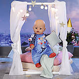 Одяг для ляльки BABY born - Святковий комбінезон (синій), фото 4