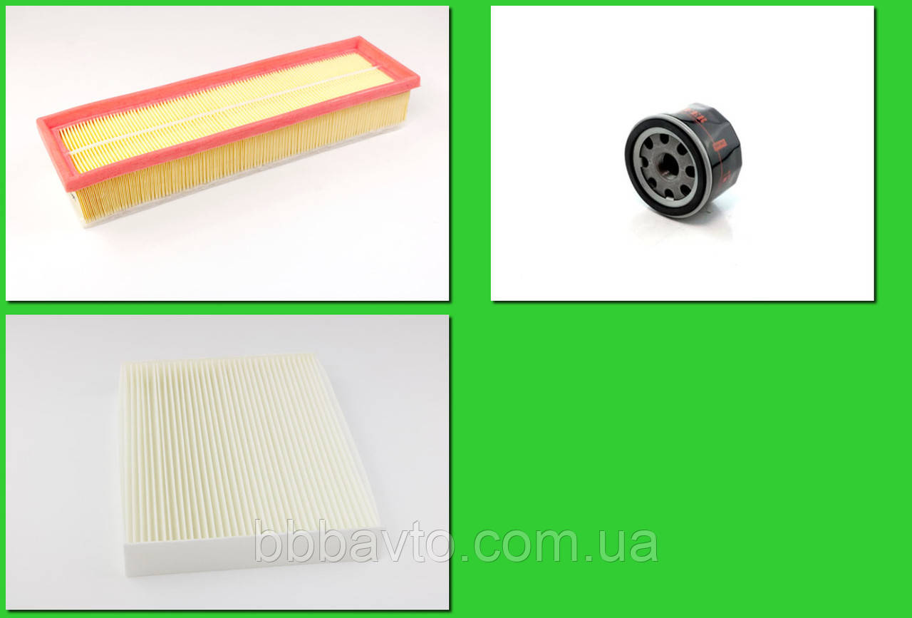 Набір фільтрів для RENAULT Dokker 1.6 LP-gas/Benzin K7M812 ( 2015-2019 ), фото 1