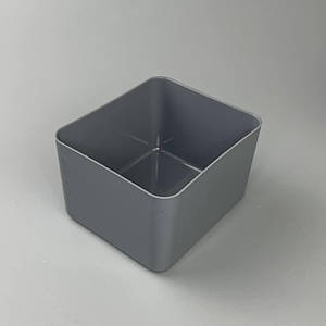 Лоток прямокутний MINI СІРИЙ