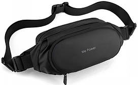 Сумка поясна, бананка Confident чорна (mrk)