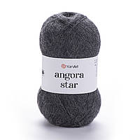 YarnArt ANGORA STAR (Ангора Стар) № 179 темно-сірий (Пряжа, нитки для в'язання)