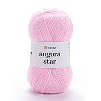 YarnArt ANGORA STAR (Ангора Стар) № 217 рожевий (Пряжа, нитки для в'язання)