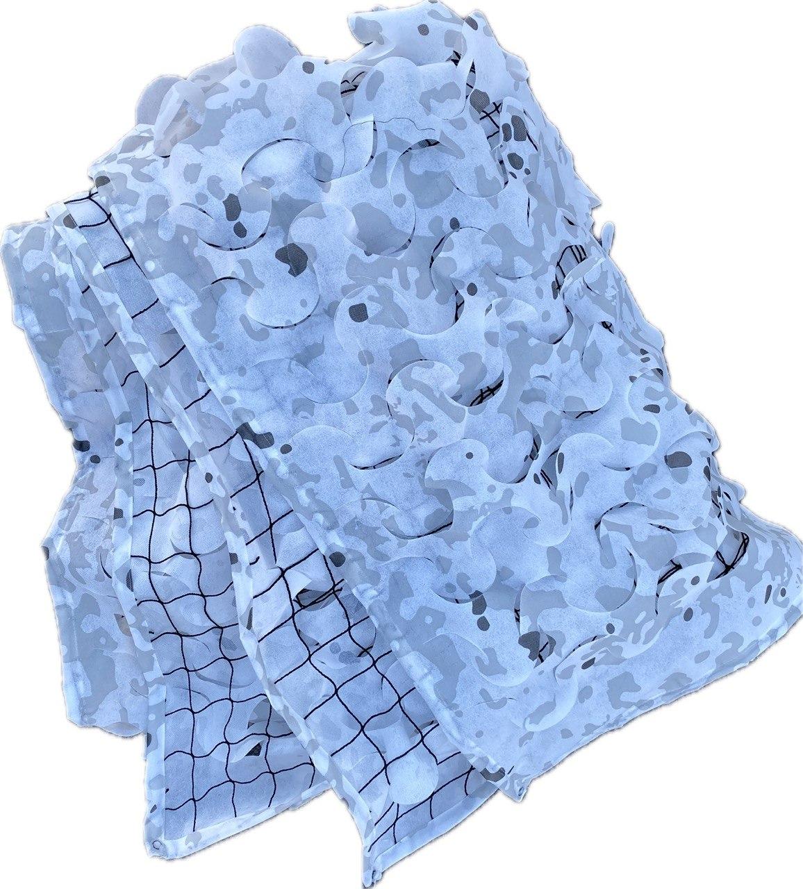 Сітка маскувальна з основою зимова 3х4 для бліндажів, окопів, авто, пікапа, позашляховика та техніки "Зима", фото 1