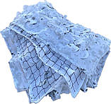 Сітка маскувальна з основою зимова 3х4 для бліндажів, окопів, авто, пікапа, позашляховика та техніки "Зима", фото 9