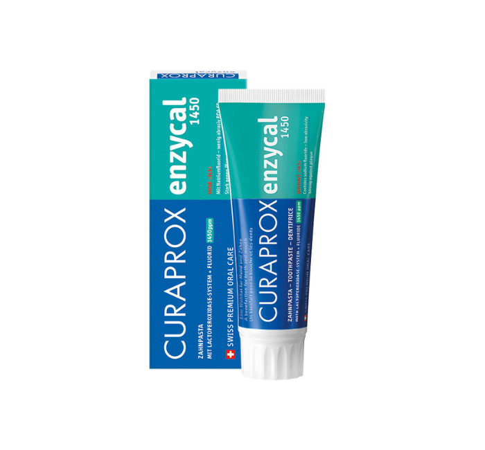 Зубна ферментна паста Enzycal 1450 75 ml, фото 1