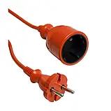 Подовжувач К-10М 1900W 2G*2,5mm² (10 метрів) із заземленням, фото 4