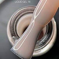 Рідкий гель для нарощування Saga Liquid Gel №16, 15 мл