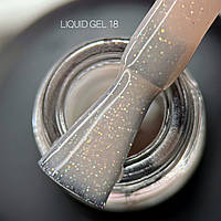 Рідкий гель для нарощування Saga Liquid Gel №18, 15 мл
