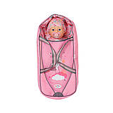 Люлька-переноска для ляльки Baby Born 2 в 1 — Солодкої сни, фото 5
