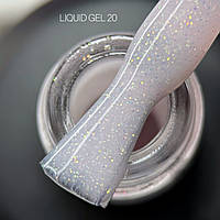 Рідкий гель для нарощування Saga Liquid Gel №20, 15 мл