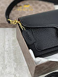 Жіноча сумка Coach Tabby чорний класичний Коуч через плече, фото 3