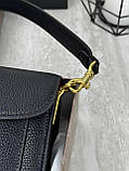 Жіноча сумка Coach Tabby чорний класичний Коуч через плече, фото 4