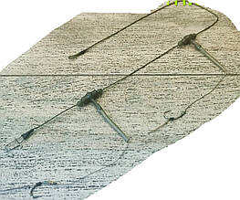 Фідерна оснастка для лову коропа "In-Line" під бойл (2 гачка) без рибальської годівниці