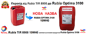 Олива моторна TOTAL® RUBIA TIR 8900 10W40 / 20л. (160777)