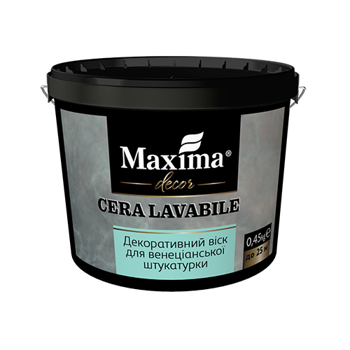 Декоративний віск для венеціанської штукатурки "Cera Lavabile" TM "Maxima"