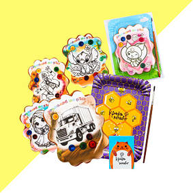 Пряник Розмальовка з підкладкою