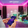 Неонова стрічка для авто Neon Led Strip 5M RGB USB Bluetooth Різнобарвна, фото 3