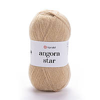 YarnArt ANGORA STAR (Ангора Стар) № 511 беж вершковий (Пряжа, нитки для в'язання)