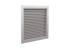 Квадратні алюмінієві нерегульовані решітки KP-RKA