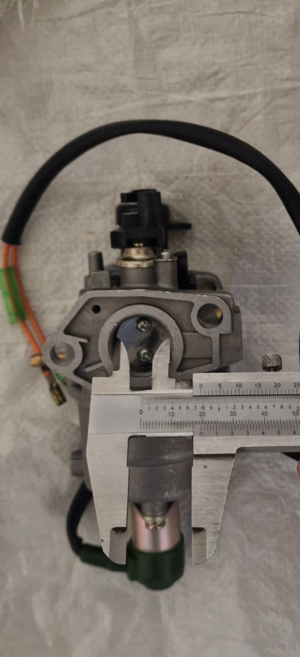 Карбюратор Honda GX 270/177 під газовий редуктор дифузор 20 мм автомат мотоблок, генератор 4 квт, фото 1