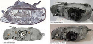 Фара ліва CHEVROLET AVEO 02-08 SDN/HB (T200)