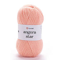 YarnArt ANGORA STAR (Ангора Стар) № 565 персик (Пряжа, нитки для в'язання)