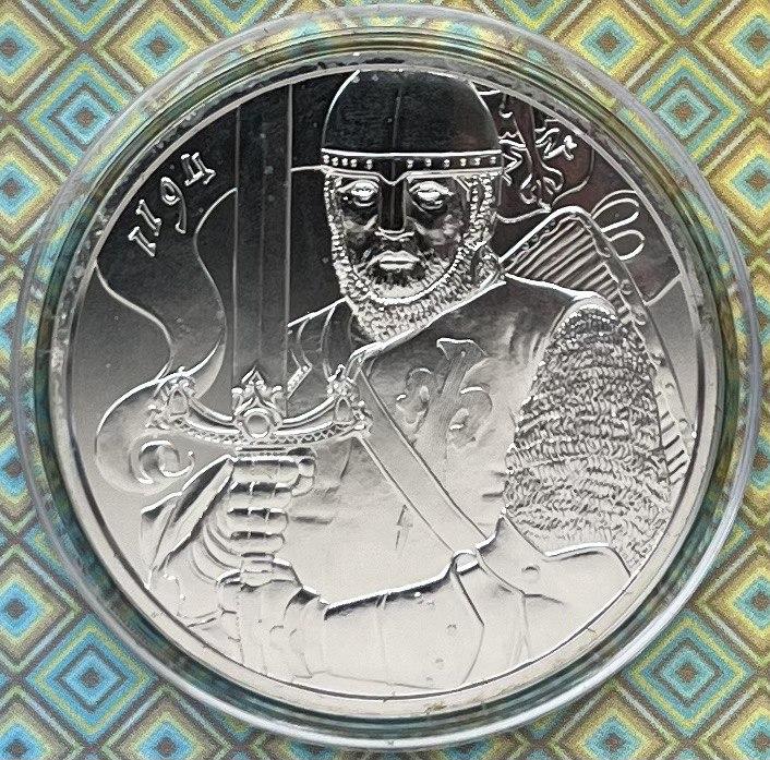 Срібна монета Австрії 1,5 євро 2019 р. Лицар