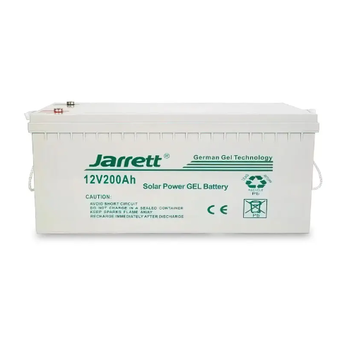 Універсальний гелевий акумулятор для котла і сонячних панелей Jarrett 12 V 200 Ah акумуляторна батарея