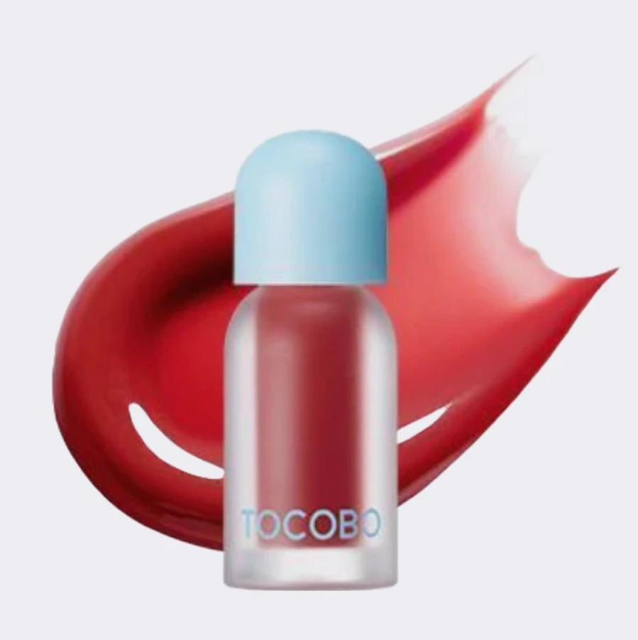 Відтінкова олія-плампер для губ Tocobo Juicy Berry Plumping Lip Oil #01 Chill Red 4 мл, фото 1
