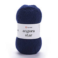YarnArt ANGORA STAR (Ангора Стар) № 583 темно синій (Пряжа, нитки для в'язання)