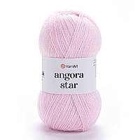 YarnArt ANGORA STAR (Ангора Стар) № 649 рожевий (Пряжа, нитки для в'язання)