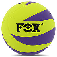 М'яч волейбольний клеєний FOX 2018-2024 №5 PU